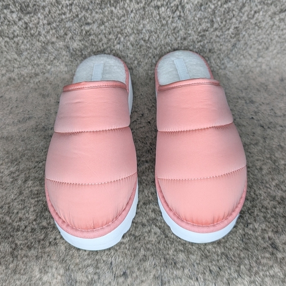 Anthropologie Maeve Puffy Platform Slippers Pink Women's Small 6-7 - Picture 4 of 11